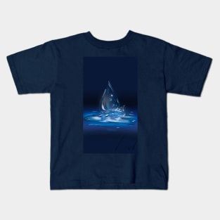 Water dro...Splash! Kids T-Shirt